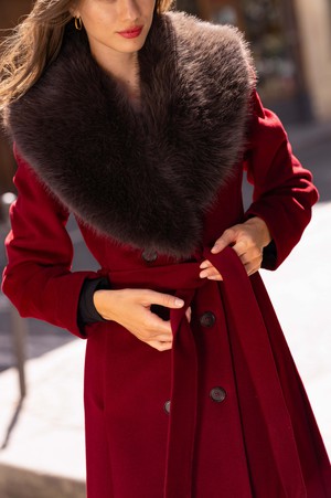 Angelina Faux Fur Coat from GAÂLA