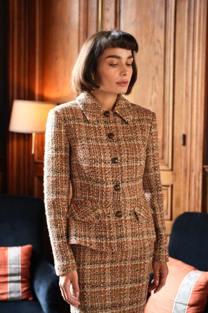 Blanche Short Coat from GAÂLA