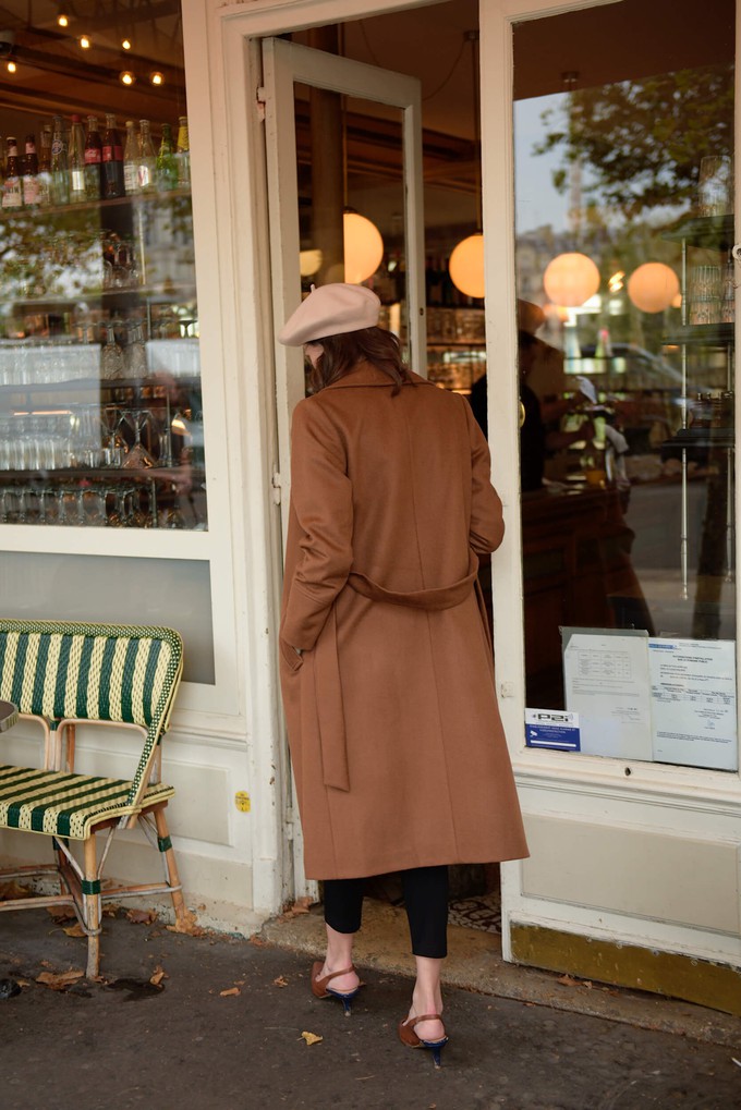 Sabina Cashmere Wool Coat from GAÂLA