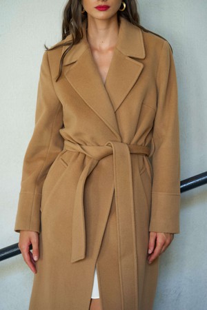 Sabina Cashmere Wool Coat from GAÂLA