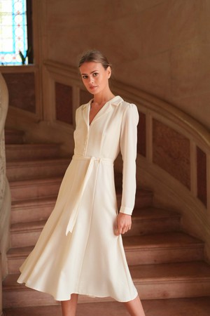 Hortensia Belted Dress from GAÂLA