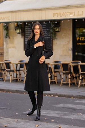 Isabella Tweed Coat from GAÂLA