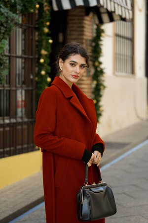 Sabina Cashmere Wool Coat from GAÂLA