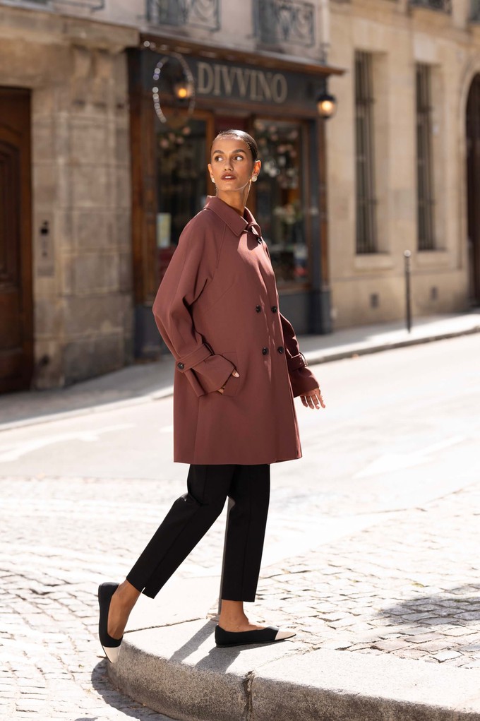 Francine Short Trench Coat from GAÂLA