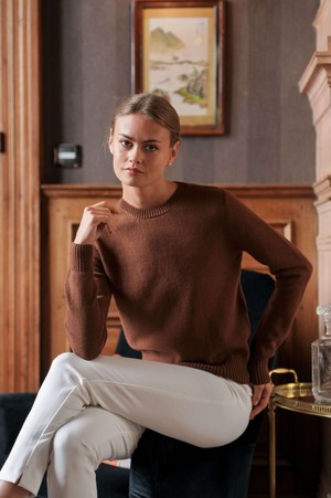 Oscar Crewknit Sweater from GAÂLA