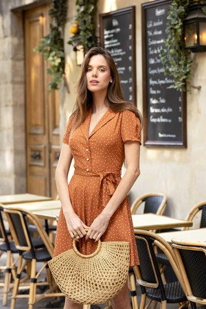 Belle Polka-Dot Dress from GAÂLA