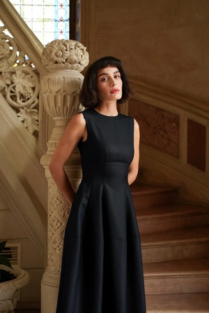 Mirienne Acetate Wool Dress from GAÂLA