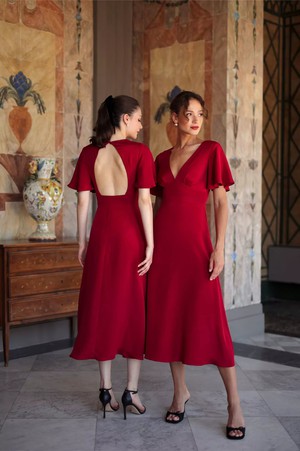 Coralie Silk Dress from GAÂLA