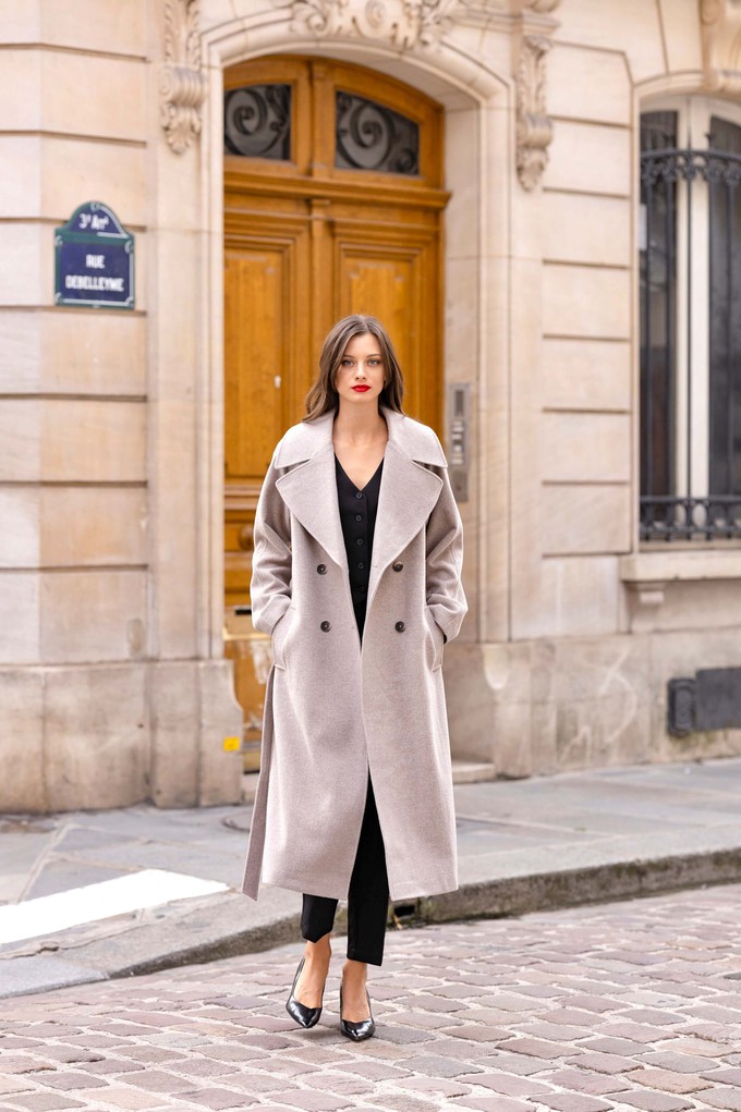 Paloma Wrap Coat from GAÂLA