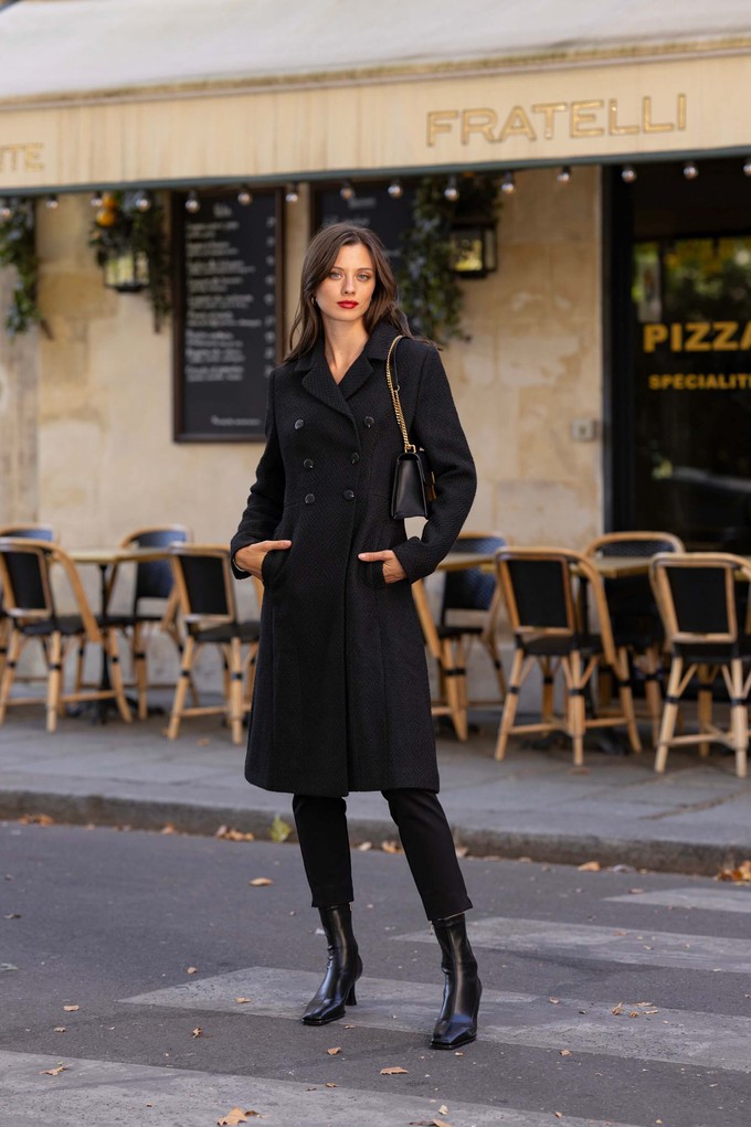 Isabella Tweed Coat from GAÂLA