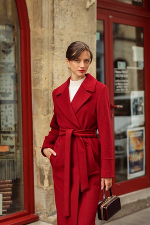 Sabina Cashmere Wool Coat from GAÂLA