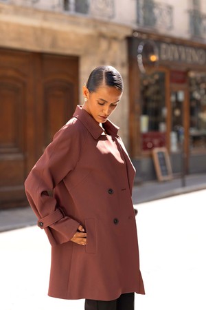 Francine Short Trench Coat from GAÂLA