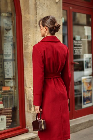 Sabina Cashmere Wool Coat from GAÂLA
