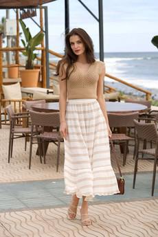 Lucy Midi Skirt via GAÂLA