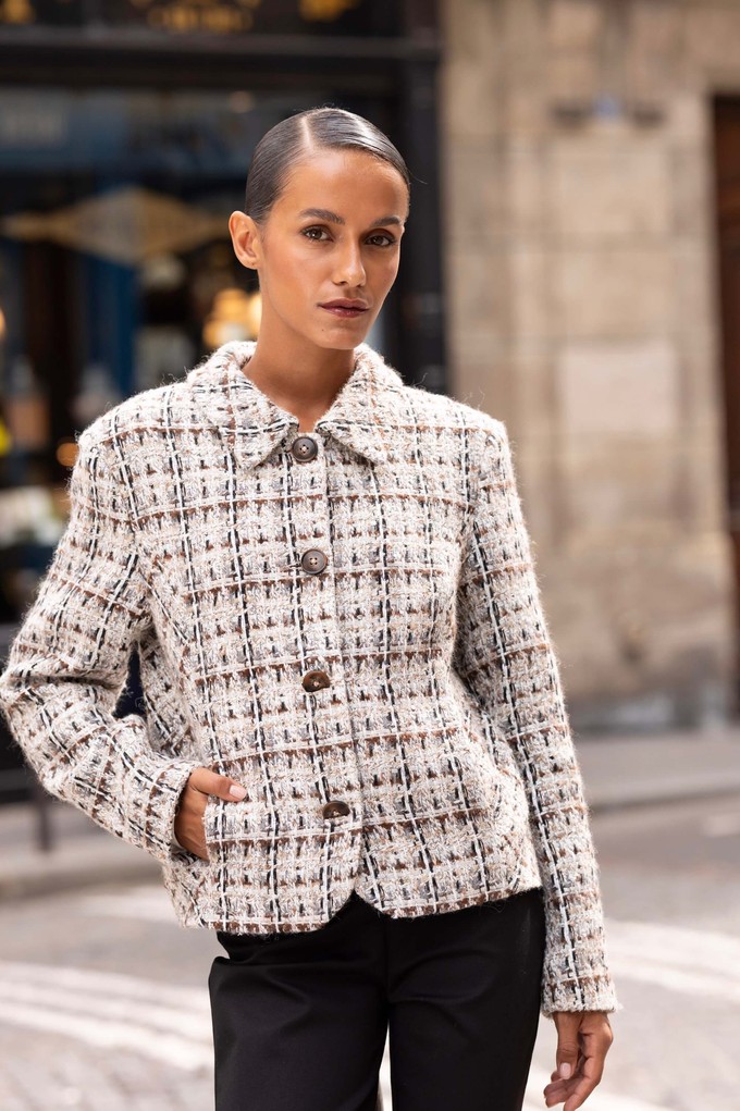 Melanie Wool Short Coat from GAÂLA