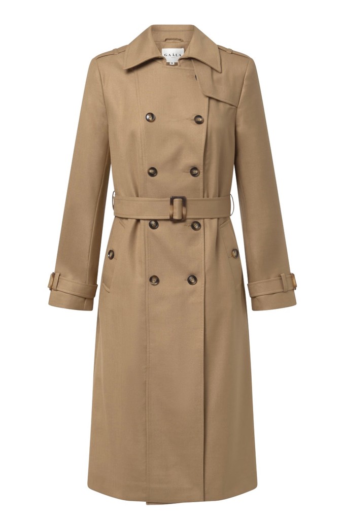 Kelianne Wool Trench Coat from GAÂLA