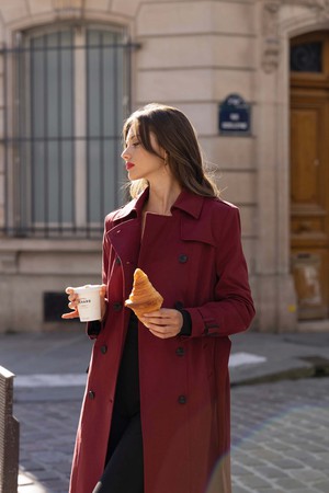 Kelianne Cotton Trench Coat from GAÂLA