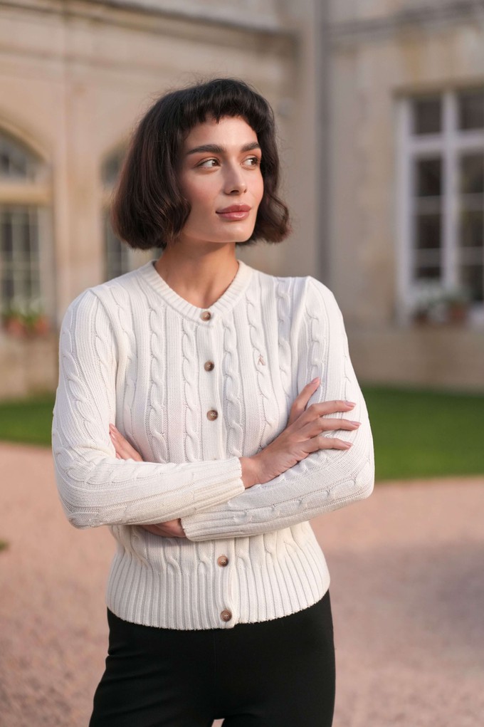 Vincent Cotton Cashmere Cardigan from GAÂLA