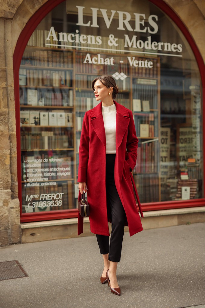 Sabina Cashmere Wool Coat from GAÂLA
