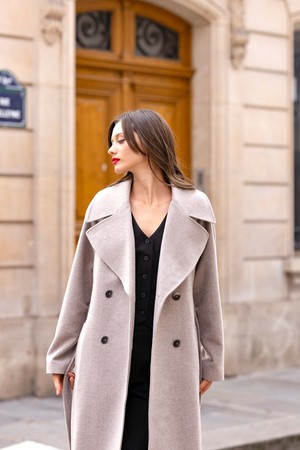 Paloma Wrap Coat from GAÂLA