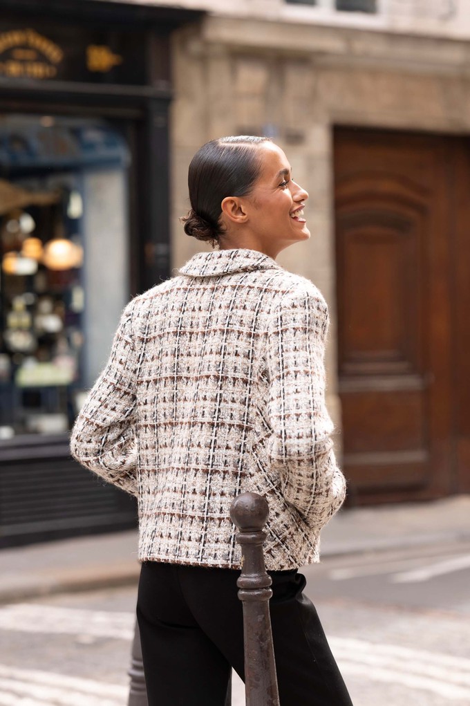 Melanie Wool Short Coat from GAÂLA