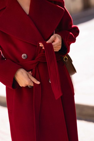 Paloma Wrap Coat from GAÂLA