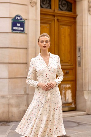 Hortensia Belted Dress from GAÂLA