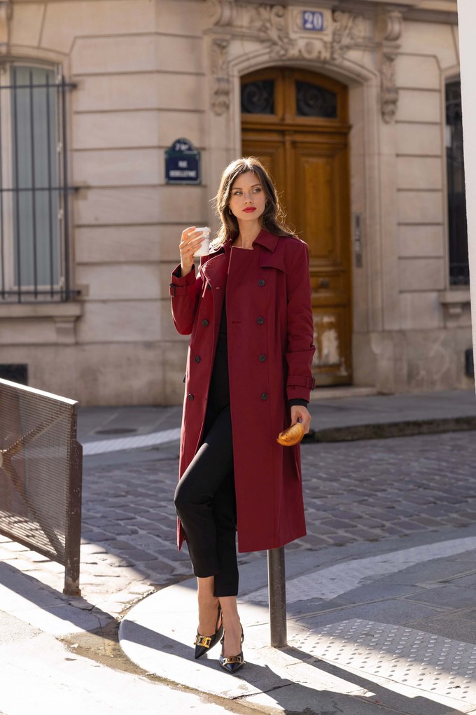 Kelianne Cotton Trench Coat from GAÂLA