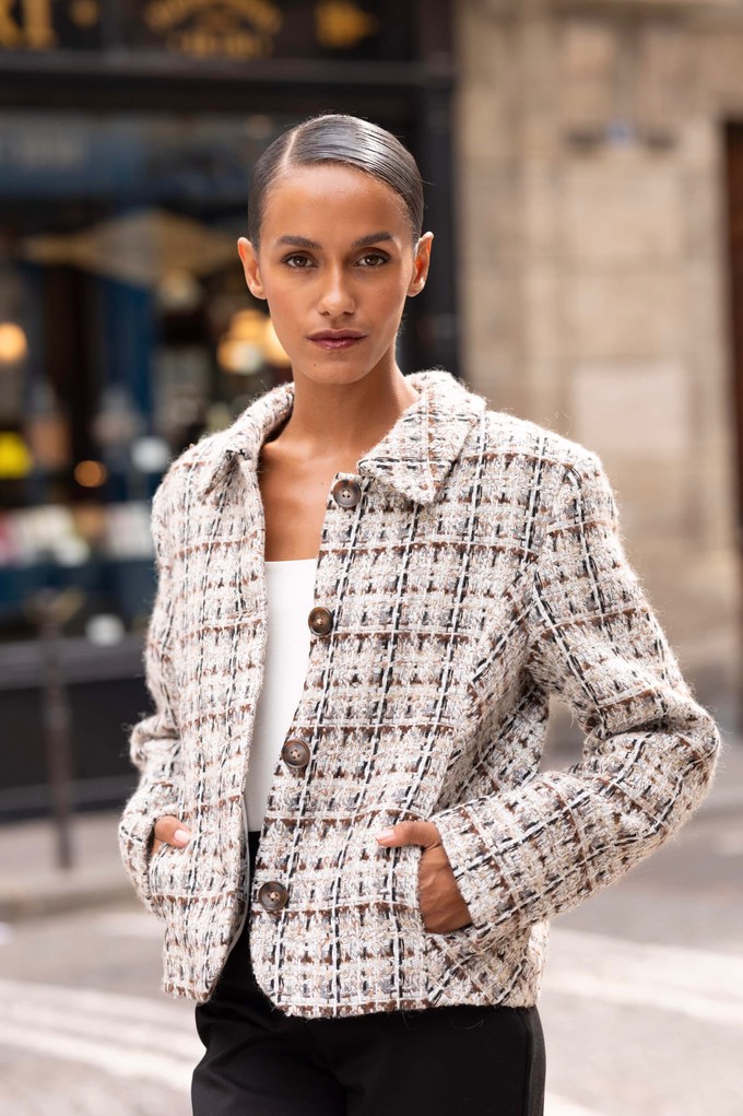 Melanie Wool Short Coat from GAÂLA