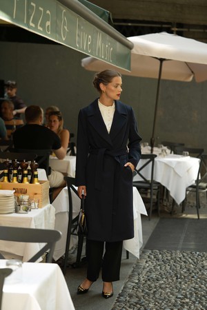 Sabina Cashmere Wool Coat from GAÂLA