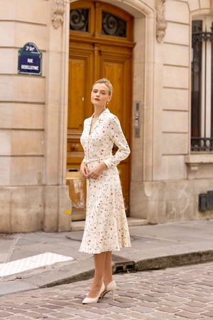 Hortensia Belted Dress from GAÂLA