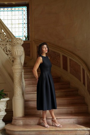 Mirienne Acetate Wool Dress from GAÂLA