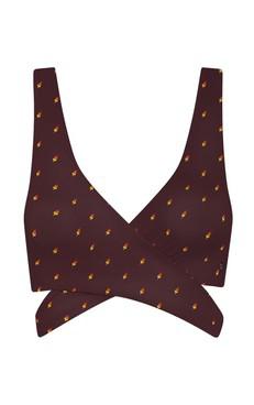 Bikini Top Burgundy Rockets via Het Faire Oosten