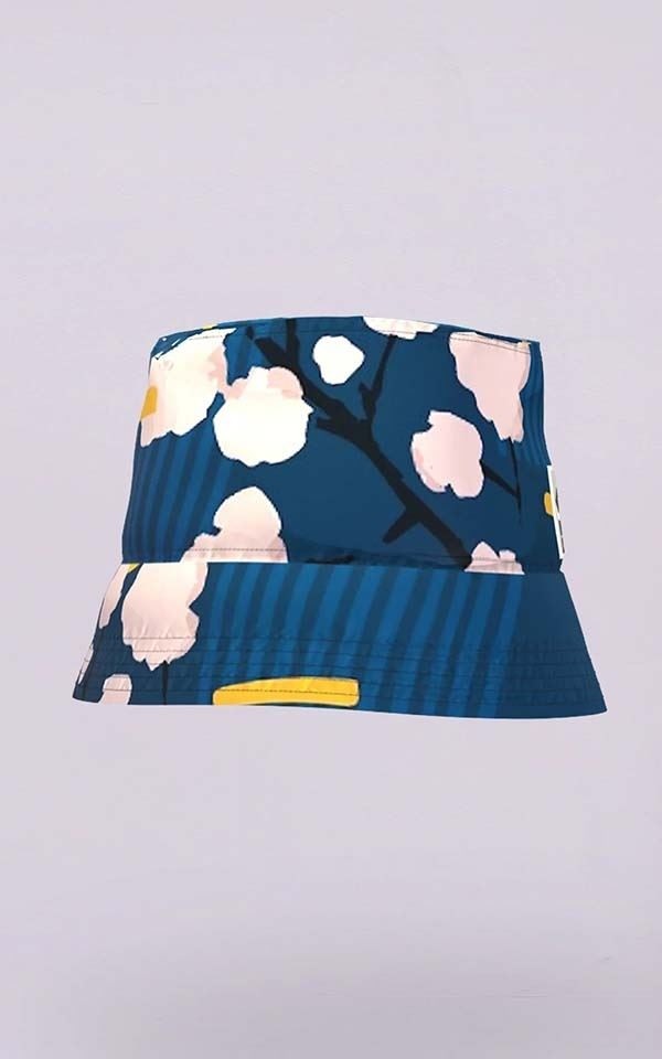 Bucket Hat Japanese Blossom from Het Faire Oosten