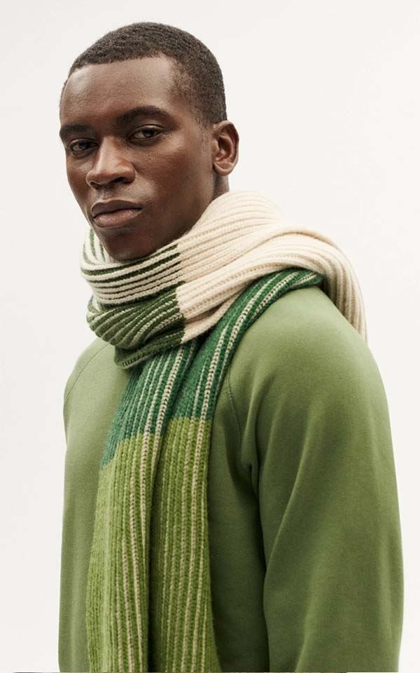 Scarf Ghede Central Stripes from Het Faire Oosten