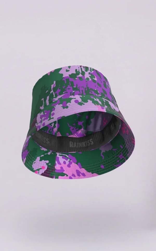 Bucket Hat Digi Spring Camo from Het Faire Oosten
