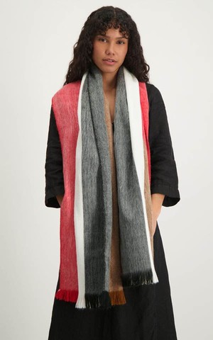 Scarf Alpaca Striped from Het Faire Oosten