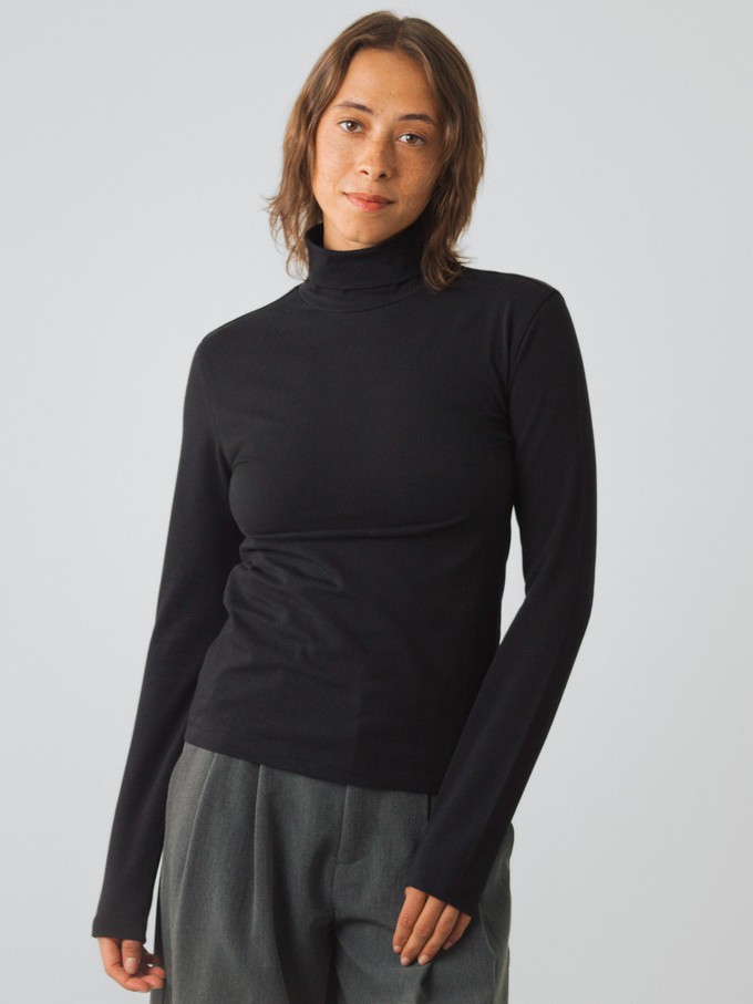Jersey Turtleneck from Honest Basics Jersey Turtleneck from Honest Basics