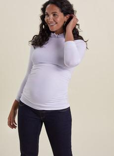 Chantria Maternity Top with Lenzing™ Ecovero™ via Isabella Oliver