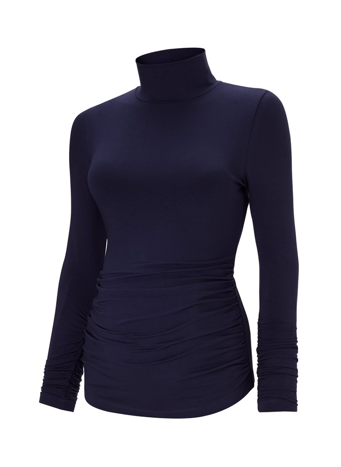 The Essentials Maternity Turtleneck Top from Isabella Oliver