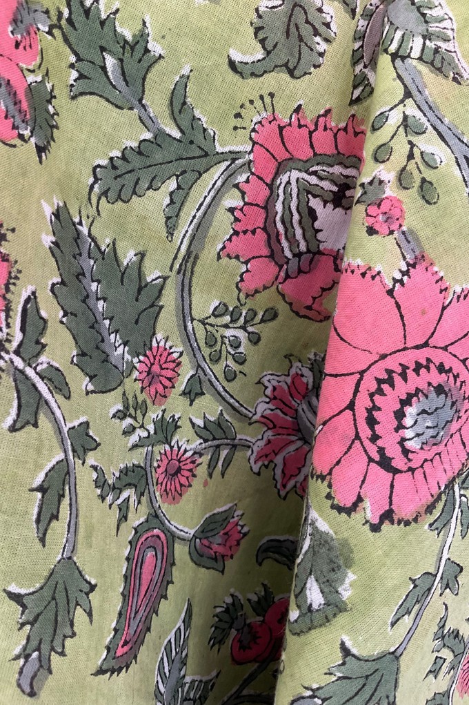 NEW! Block Print Kaftan Long No. 15 from JULAHAS