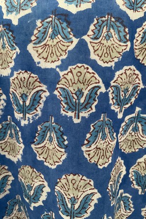 NEW! Block print Kaftan Short No.7 from JULAHAS