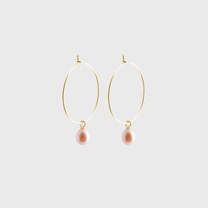 Pearl creole earrings x 1 from Julia Otilia