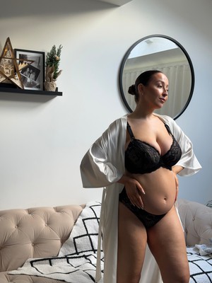 Debbie Lace Organic Cotton & Silk Plunge Bra from JulieMay Lingerie