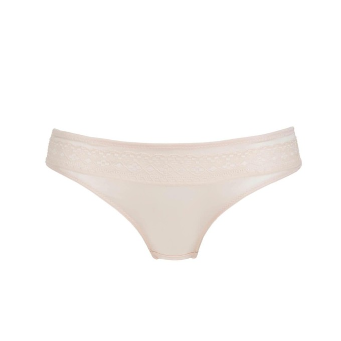 Champagne - Silk & Organic Cotton Brief from JulieMay Lingerie