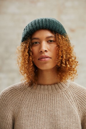 Baby Alpaca Hat Ayacucho Forest Green from Jyoti - Fair Works