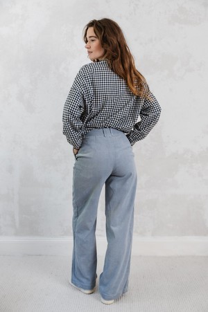 Organic cotton corduroy trousers Suhrutam Nebel from Jyoti - Fair Works