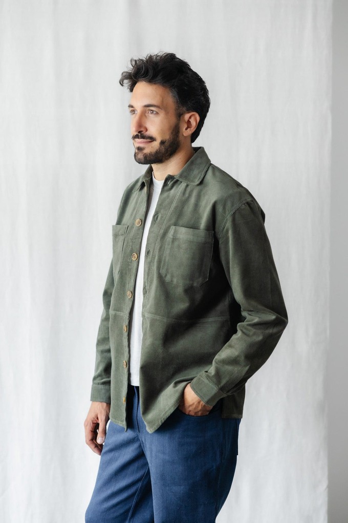 Organic Cotton Cord Shaket Kal Pistachio from Jyoti - Fair Works