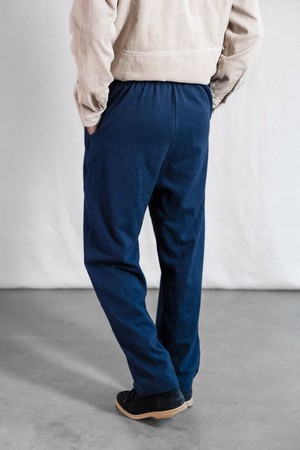Organic cotton trousers Jhan blue-grey from Jyoti - Fair Works