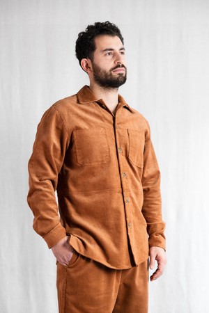 Bio-Baumwollcord Shaket Kalagi Zimt from Jyoti - Fair Works